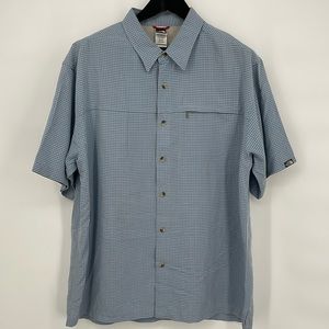 The North Face Shirt Large‎ Hiking Camping Outdoors Lightweight XL Zip Pocket